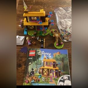 LEGO Disney Enchanted Tower Set with Yellow and Purple